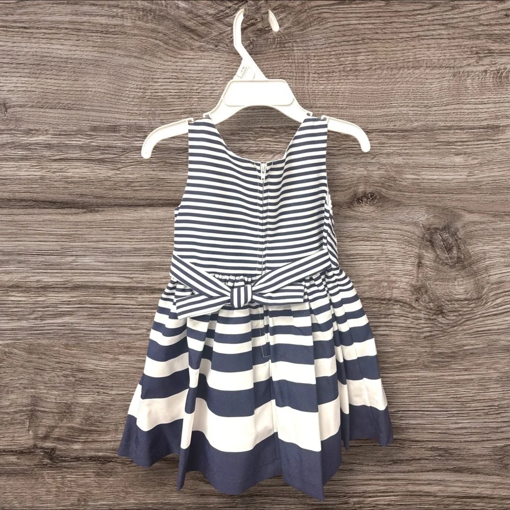 NWT Bonnie Jean 2T Pleated Sundress Sleeveless Halter. 15% off w 2+ bundle. - Picture 6 of 9